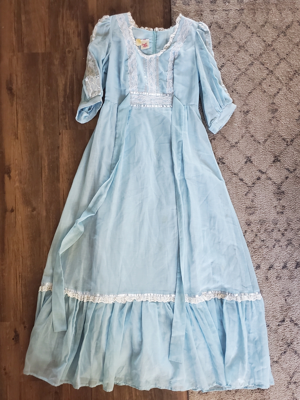 Vintage Candi Jones Prarie Dress